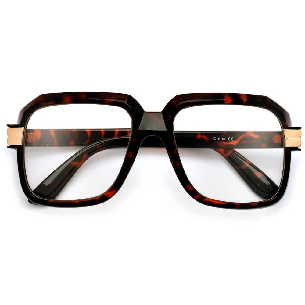 80'S HIP HOP BIG FRAME GLASSES